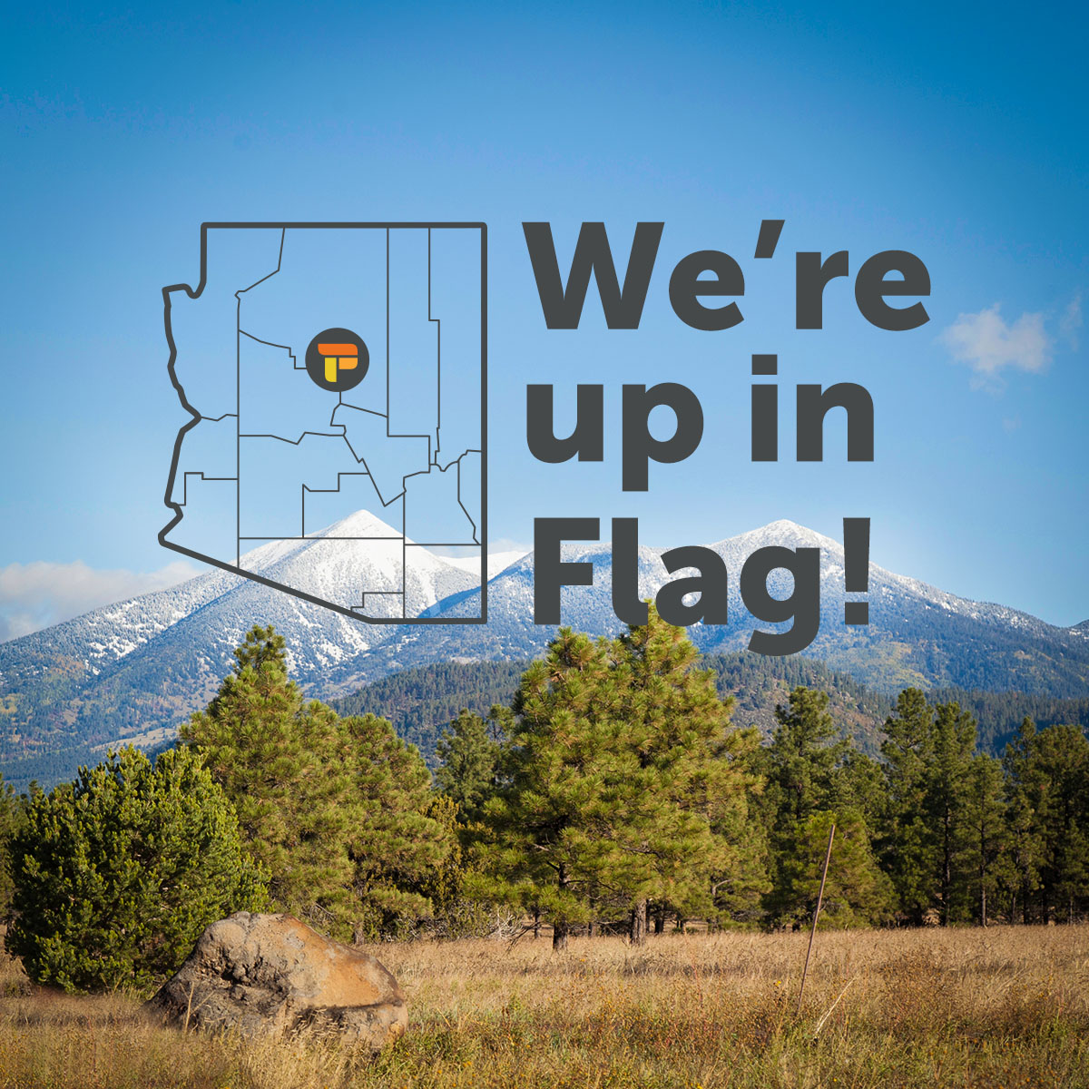 We officially have a home in Flagstaff!